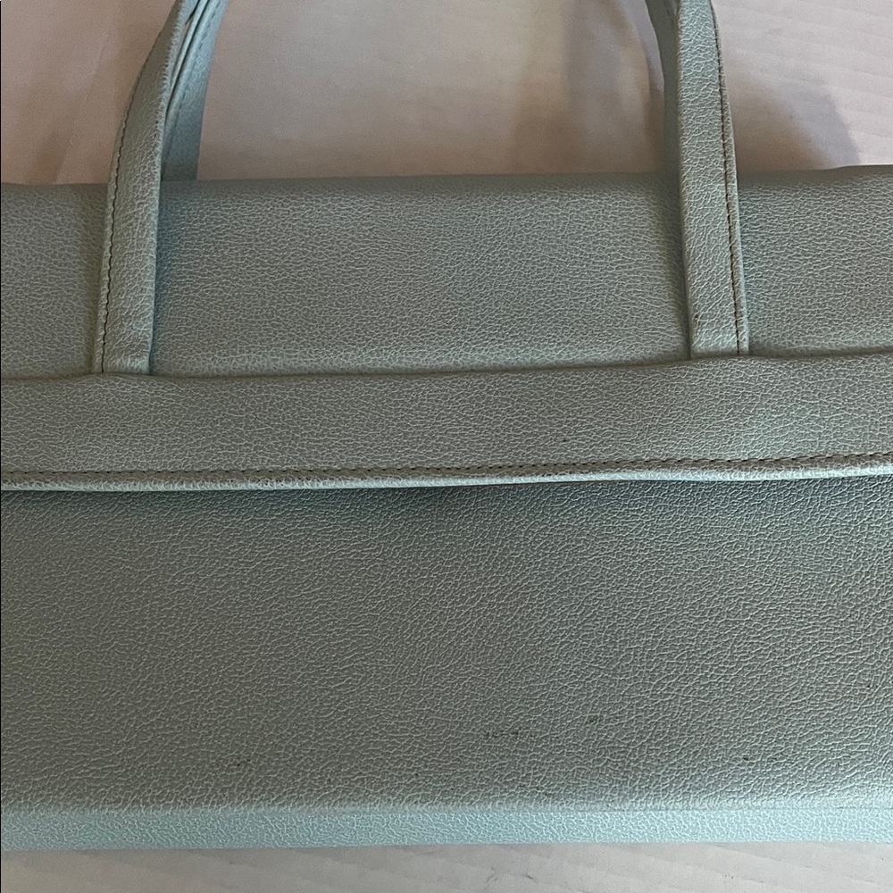 Vintage inspired Pastel Green hand bag - Picture 3 of 7